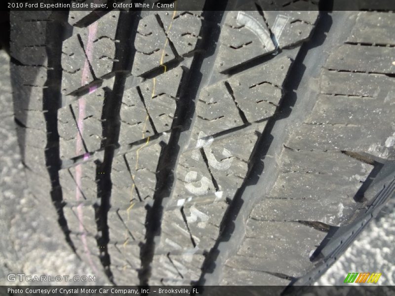 Oxford White / Camel 2010 Ford Expedition Eddie Bauer