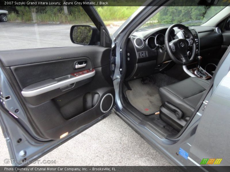 Azure Grey Metallic / Black 2007 Suzuki Grand Vitara Luxury