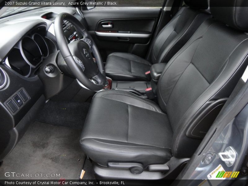 Azure Grey Metallic / Black 2007 Suzuki Grand Vitara Luxury