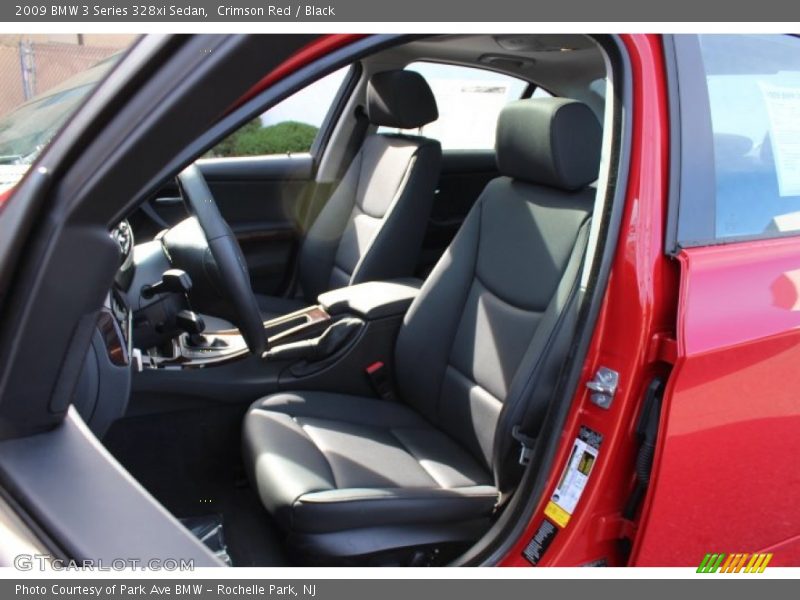 Crimson Red / Black 2009 BMW 3 Series 328xi Sedan