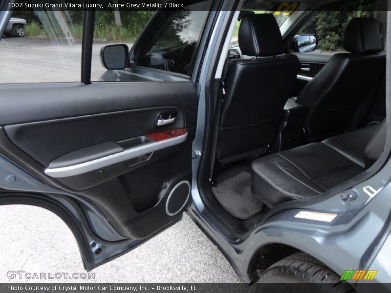 Azure Grey Metallic / Black 2007 Suzuki Grand Vitara Luxury
