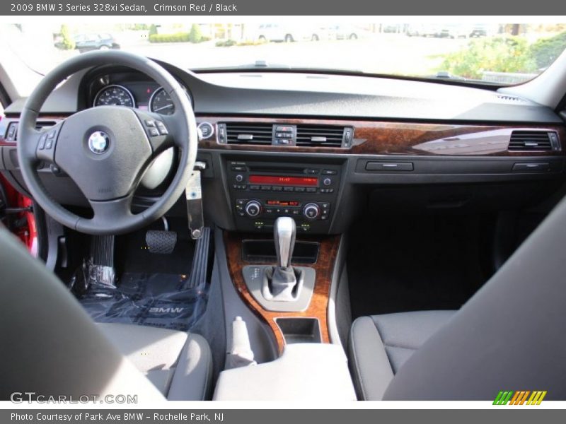 Crimson Red / Black 2009 BMW 3 Series 328xi Sedan