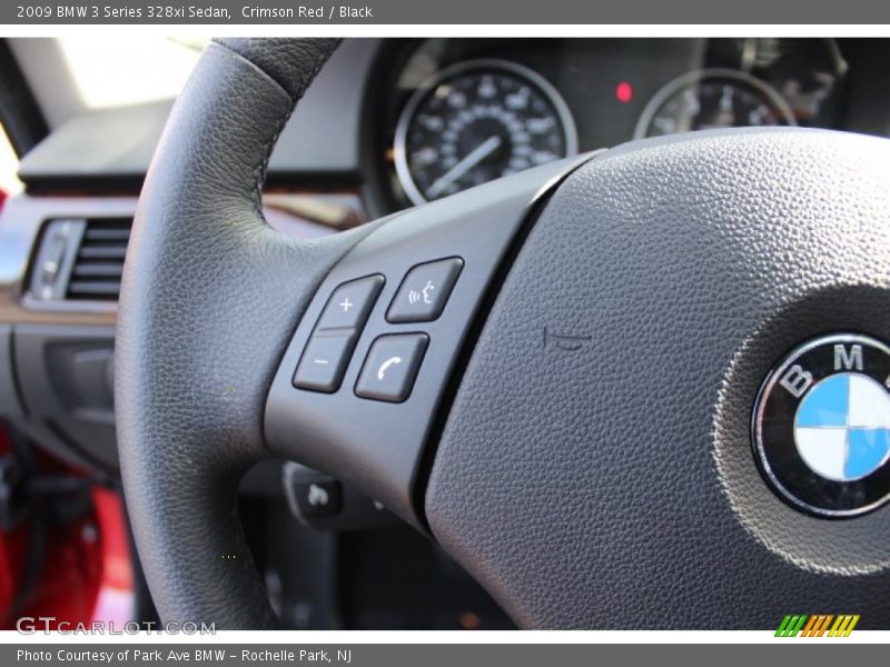 Crimson Red / Black 2009 BMW 3 Series 328xi Sedan