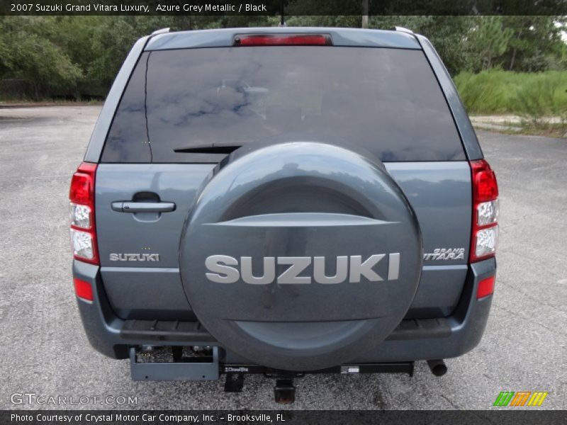 Azure Grey Metallic / Black 2007 Suzuki Grand Vitara Luxury