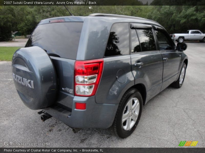 Azure Grey Metallic / Black 2007 Suzuki Grand Vitara Luxury