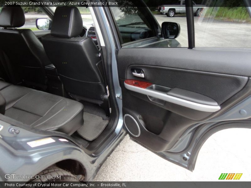 Azure Grey Metallic / Black 2007 Suzuki Grand Vitara Luxury