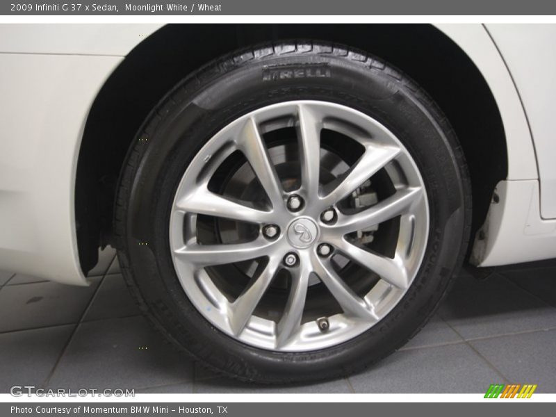 Moonlight White / Wheat 2009 Infiniti G 37 x Sedan