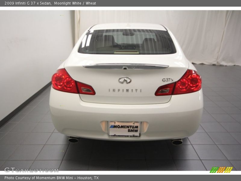 Moonlight White / Wheat 2009 Infiniti G 37 x Sedan