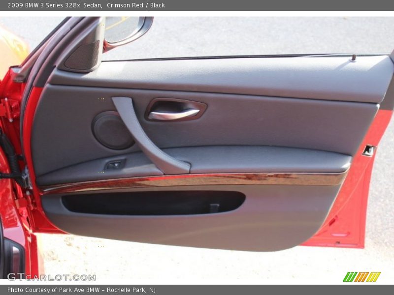 Crimson Red / Black 2009 BMW 3 Series 328xi Sedan