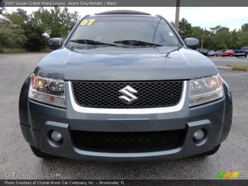 Azure Grey Metallic / Black 2007 Suzuki Grand Vitara Luxury