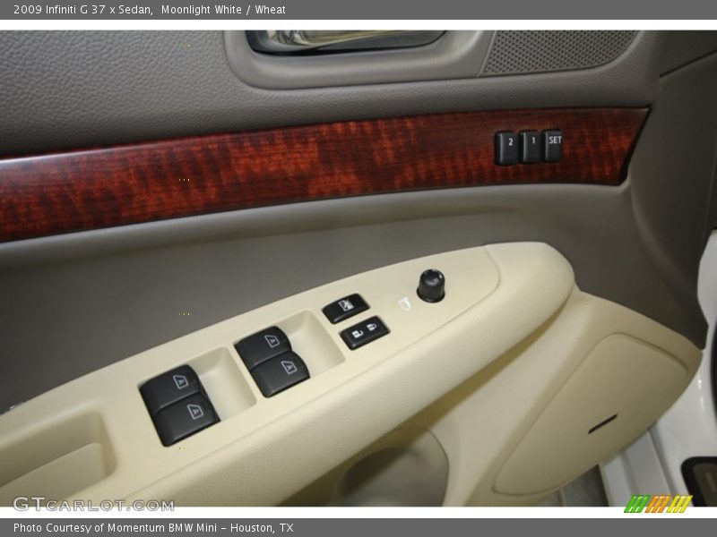 Moonlight White / Wheat 2009 Infiniti G 37 x Sedan