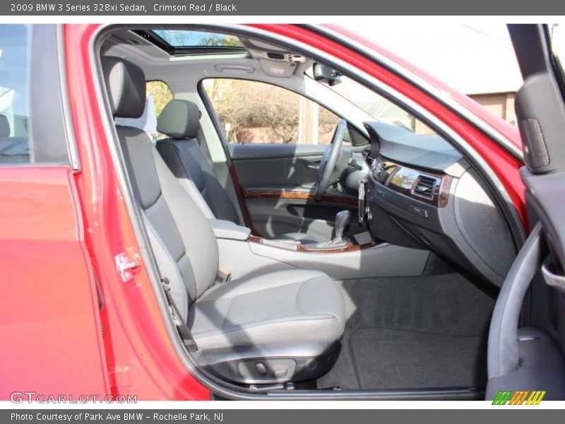 Crimson Red / Black 2009 BMW 3 Series 328xi Sedan