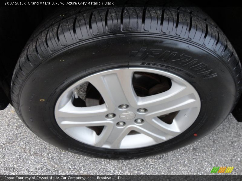 Azure Grey Metallic / Black 2007 Suzuki Grand Vitara Luxury
