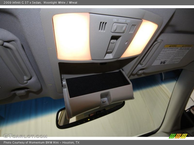 Moonlight White / Wheat 2009 Infiniti G 37 x Sedan