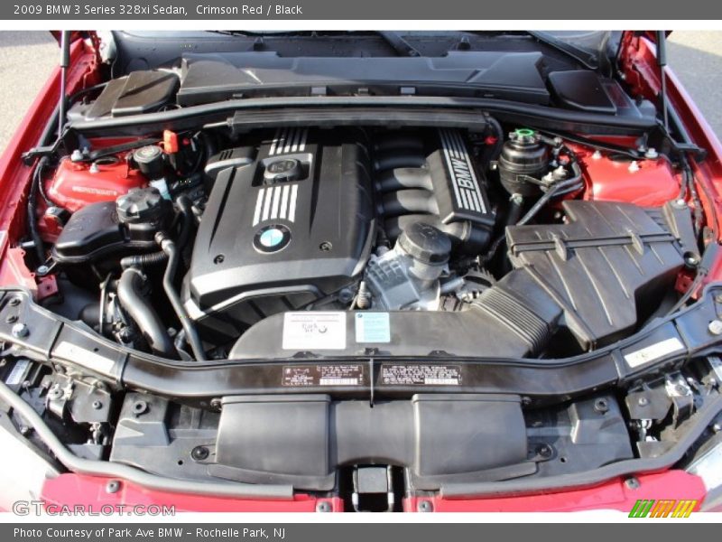 Crimson Red / Black 2009 BMW 3 Series 328xi Sedan