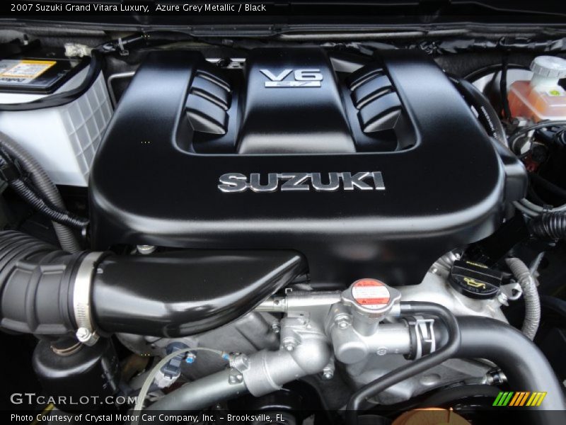 Azure Grey Metallic / Black 2007 Suzuki Grand Vitara Luxury