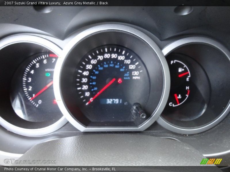 Azure Grey Metallic / Black 2007 Suzuki Grand Vitara Luxury