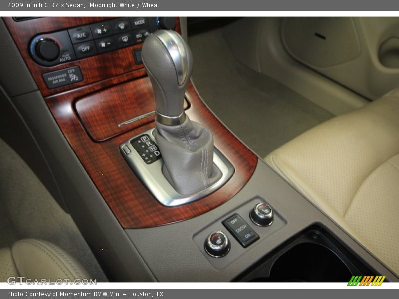 Moonlight White / Wheat 2009 Infiniti G 37 x Sedan