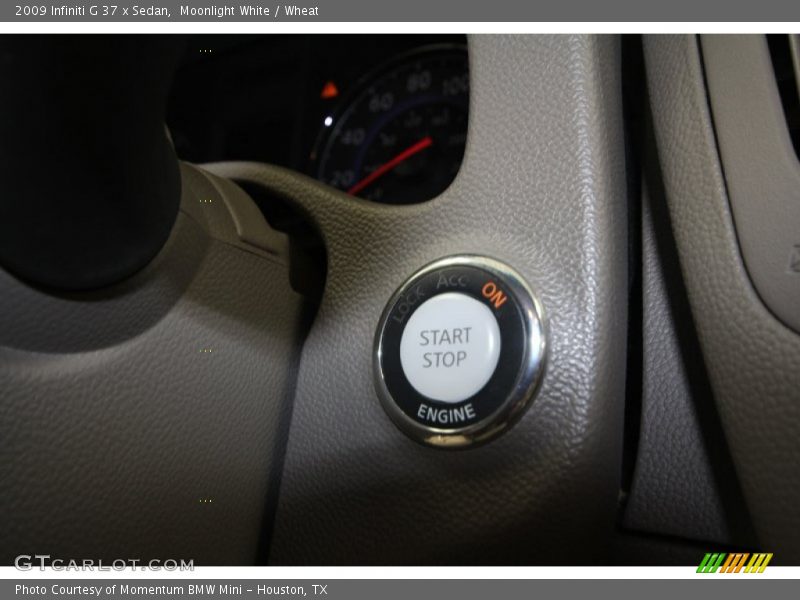 Moonlight White / Wheat 2009 Infiniti G 37 x Sedan