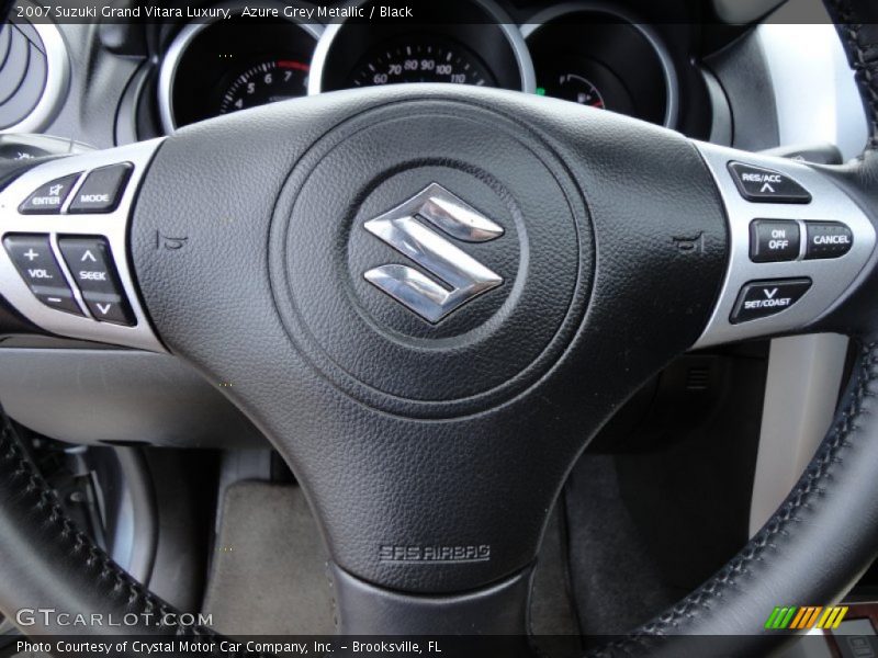 Azure Grey Metallic / Black 2007 Suzuki Grand Vitara Luxury