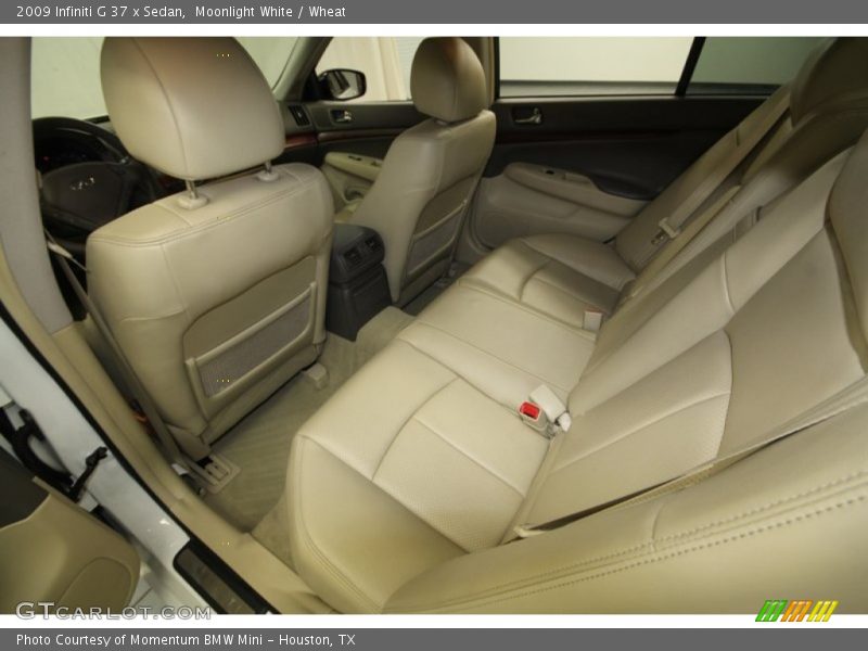 Moonlight White / Wheat 2009 Infiniti G 37 x Sedan