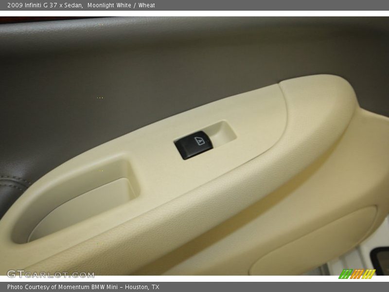 Moonlight White / Wheat 2009 Infiniti G 37 x Sedan