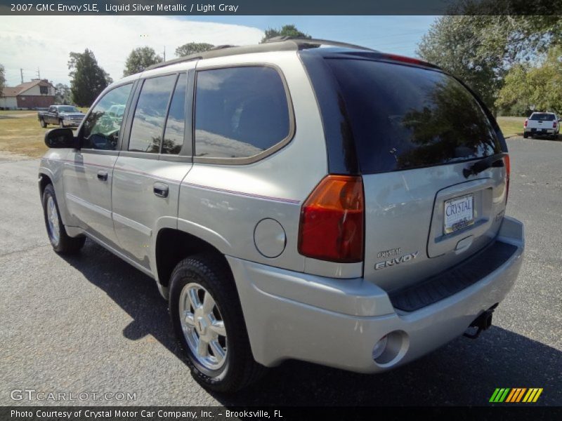 Liquid Silver Metallic / Light Gray 2007 GMC Envoy SLE