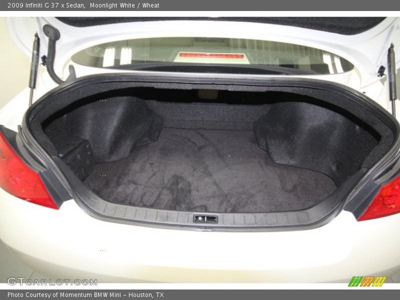 Moonlight White / Wheat 2009 Infiniti G 37 x Sedan