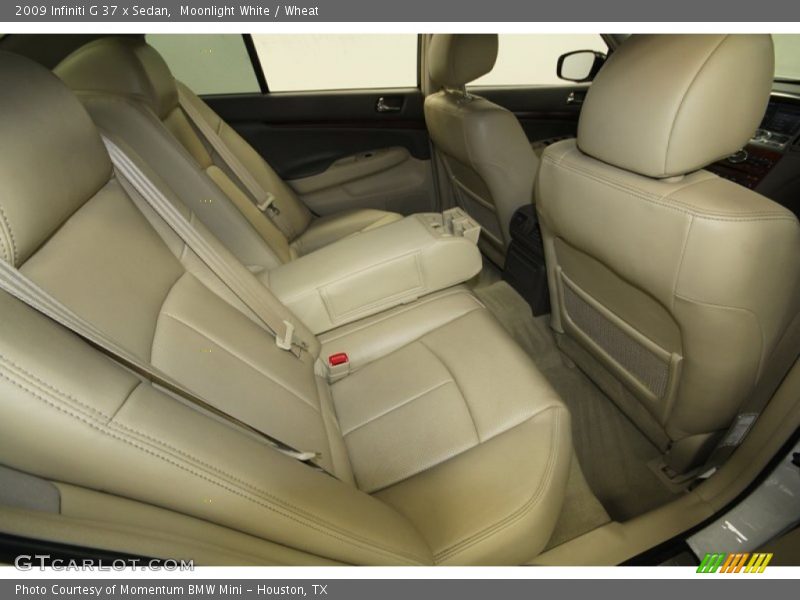 Moonlight White / Wheat 2009 Infiniti G 37 x Sedan