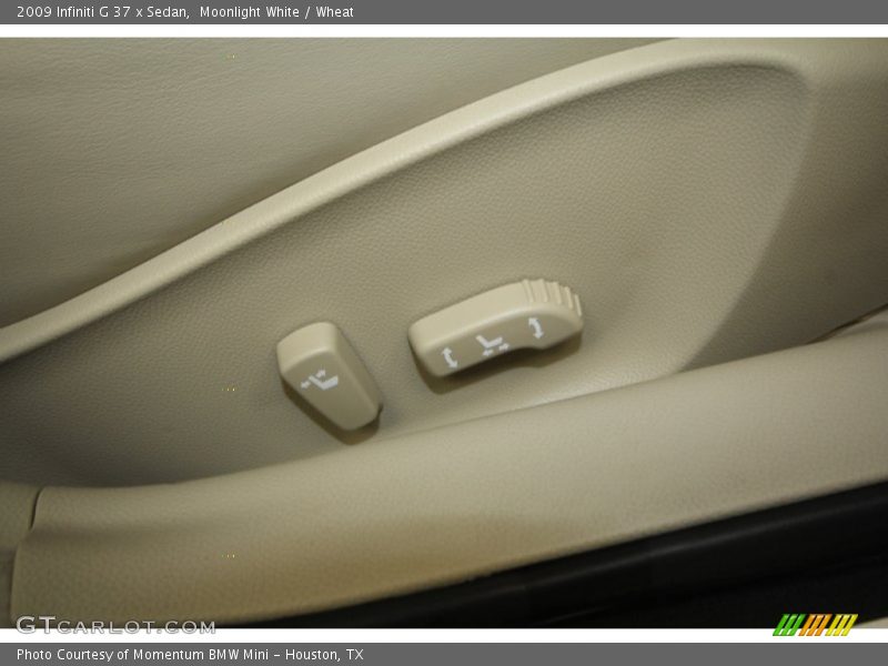 Moonlight White / Wheat 2009 Infiniti G 37 x Sedan
