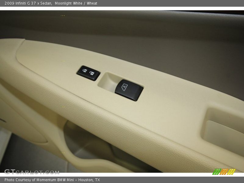 Moonlight White / Wheat 2009 Infiniti G 37 x Sedan