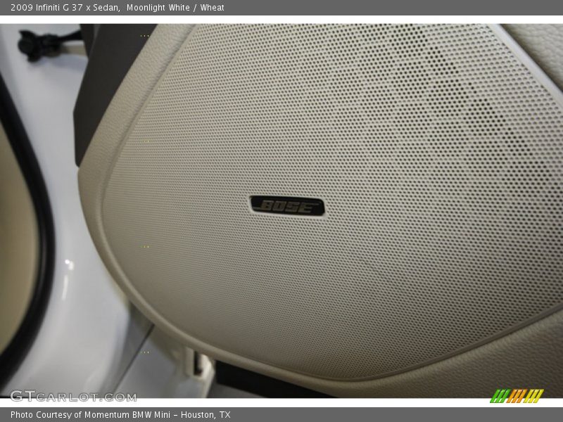 Moonlight White / Wheat 2009 Infiniti G 37 x Sedan