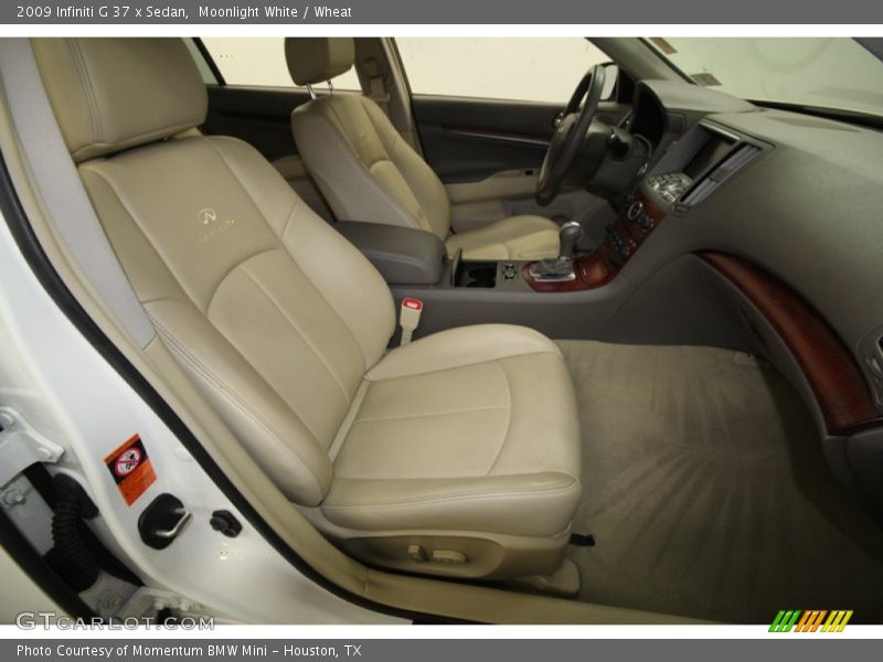 Moonlight White / Wheat 2009 Infiniti G 37 x Sedan