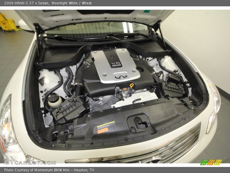 Moonlight White / Wheat 2009 Infiniti G 37 x Sedan