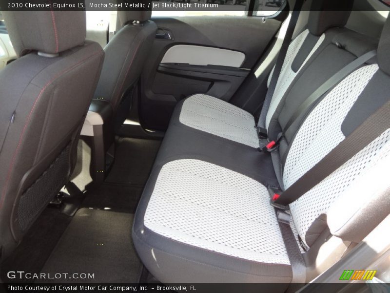 Mocha Steel Metallic / Jet Black/Light Titanium 2010 Chevrolet Equinox LS