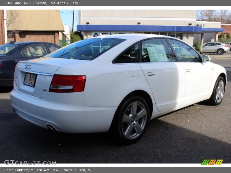 Ibis White / Black 2008 Audi A6 3.2 Sedan