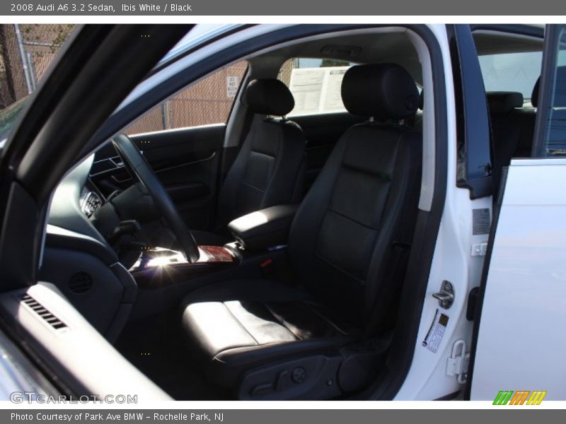 Ibis White / Black 2008 Audi A6 3.2 Sedan
