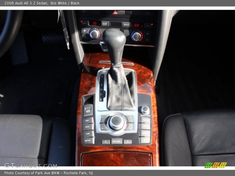 Ibis White / Black 2008 Audi A6 3.2 Sedan
