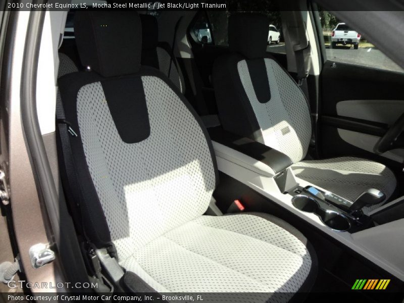 Mocha Steel Metallic / Jet Black/Light Titanium 2010 Chevrolet Equinox LS