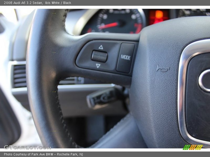 Ibis White / Black 2008 Audi A6 3.2 Sedan