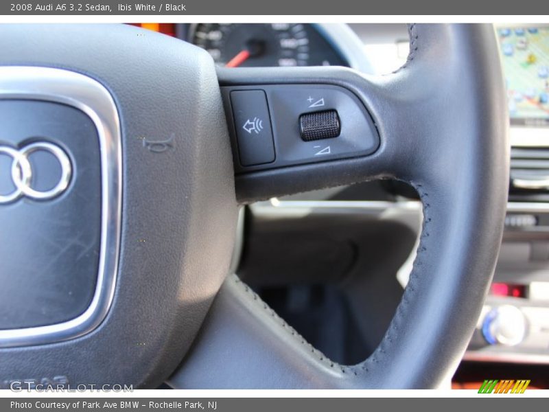 Ibis White / Black 2008 Audi A6 3.2 Sedan