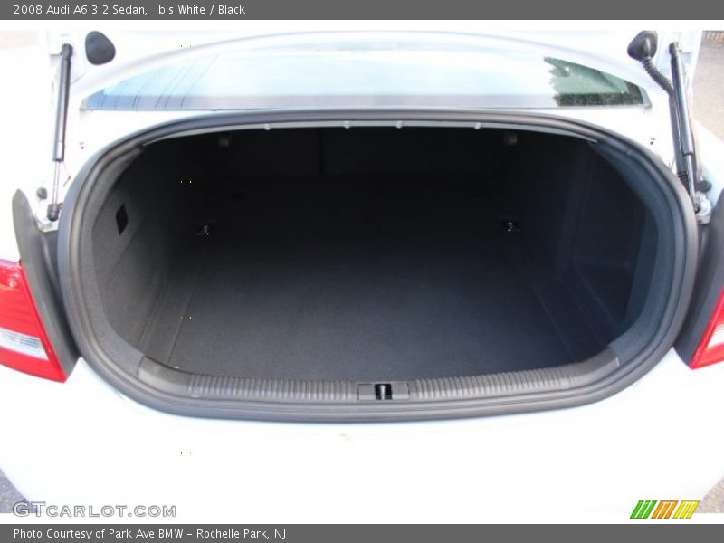 Ibis White / Black 2008 Audi A6 3.2 Sedan