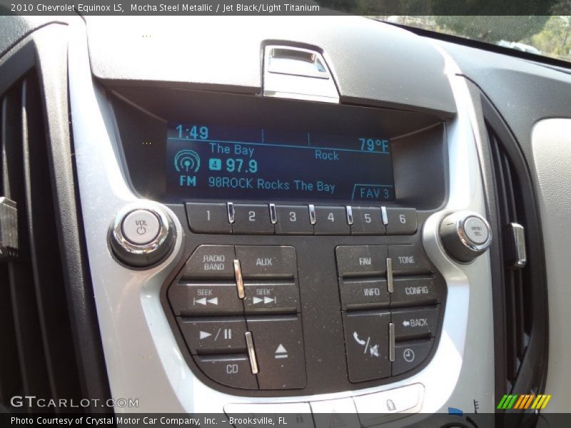 Mocha Steel Metallic / Jet Black/Light Titanium 2010 Chevrolet Equinox LS