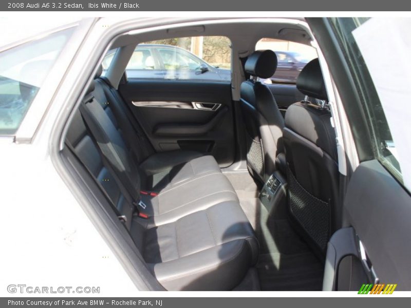 Ibis White / Black 2008 Audi A6 3.2 Sedan