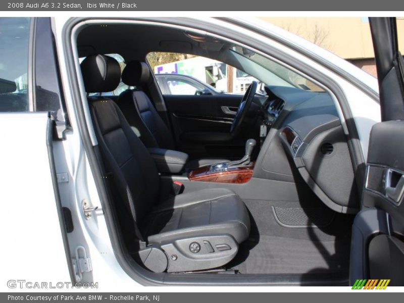 Ibis White / Black 2008 Audi A6 3.2 Sedan