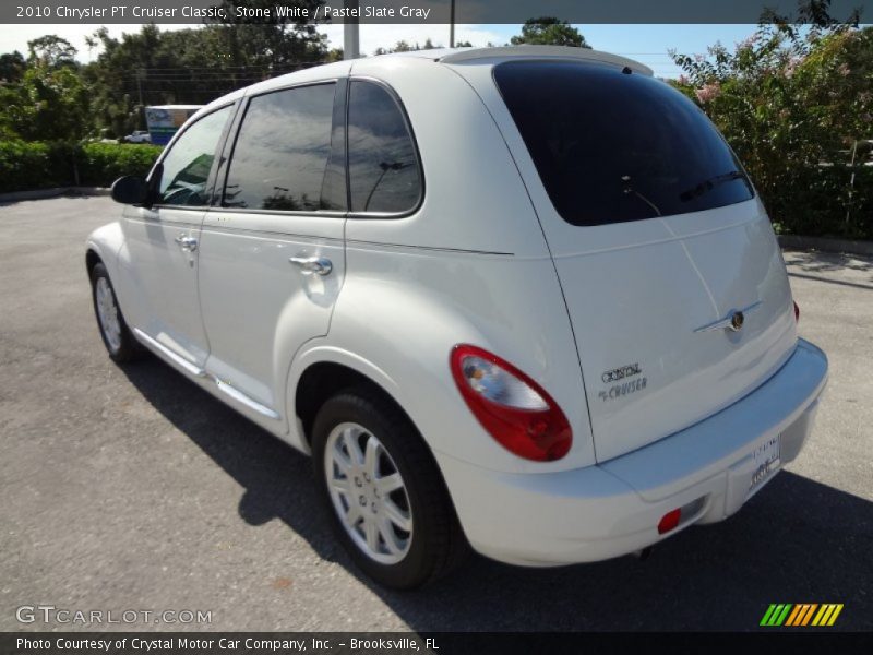 Stone White / Pastel Slate Gray 2010 Chrysler PT Cruiser Classic