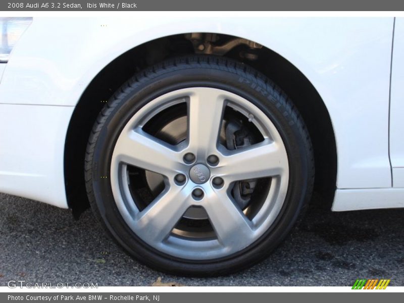 Ibis White / Black 2008 Audi A6 3.2 Sedan
