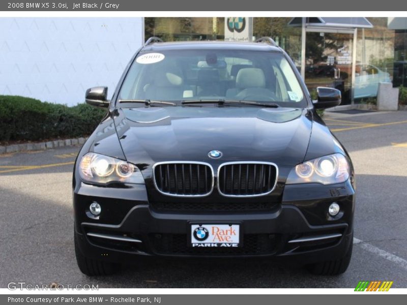 Jet Black / Grey 2008 BMW X5 3.0si