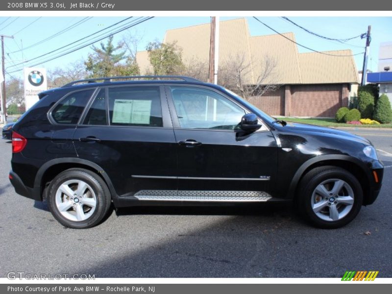 Jet Black / Grey 2008 BMW X5 3.0si