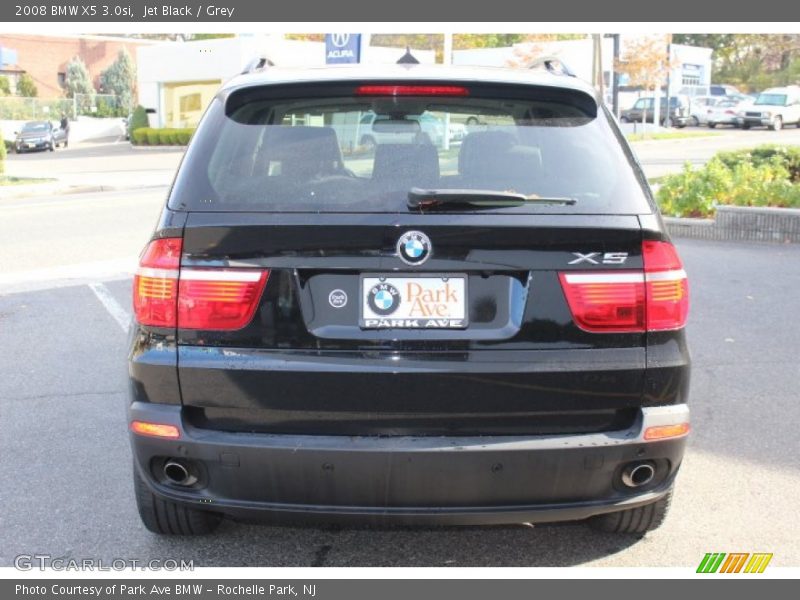 Jet Black / Grey 2008 BMW X5 3.0si